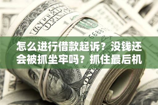 北京怎么进行借款起诉？没钱还会被抓坐牢吗？抓住最后机会！