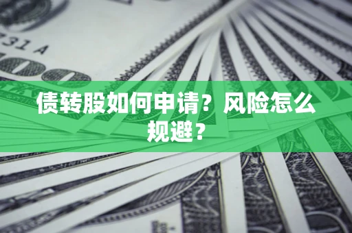 北京债转股如何申请？风险怎么规避？
