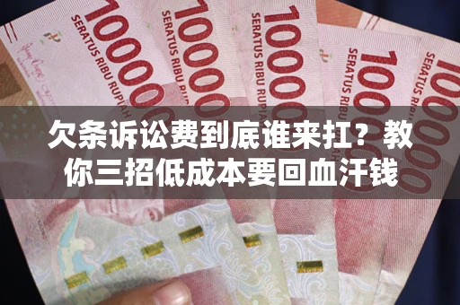 北京欠条诉讼费到底谁来扛？教你三招低成本要回血汗钱
